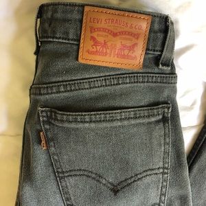Levi’s black wash jeans